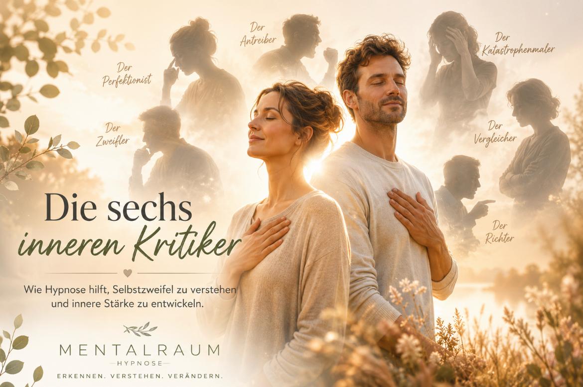 Die sechs inneren Kritiker – und wie Hypnose helfen kann, sie zu verwandeln